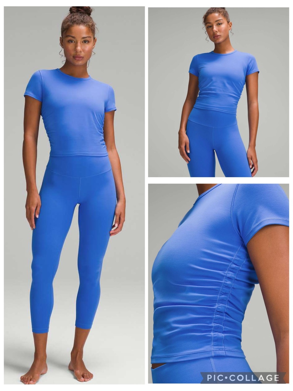 Lululemon All It Takes Nulu Short-Sleeve T-Shirt Pipe Dream Blue